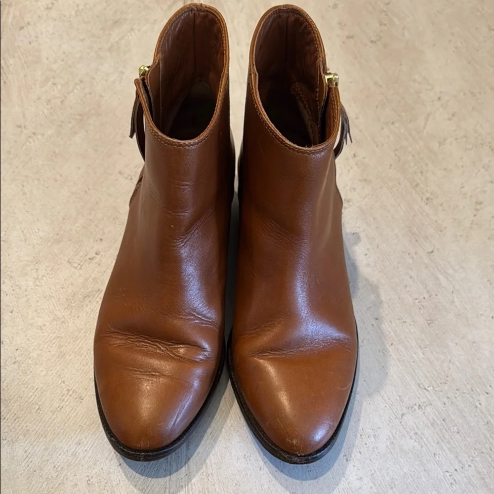 J. Crew Women’s Leather Ankle boots Size 8 1/2